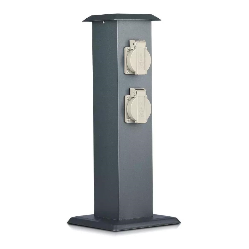 Stâlp de exterior cu prize 4Z 230V IP44