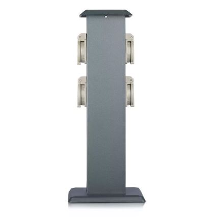 Stâlp de exterior cu prize 4Z 230V IP44