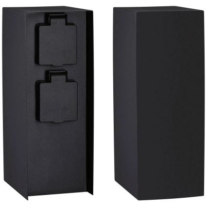 Stâlp de exterior cu prize RIO 2Z SCHUKO 230V IP44 Paulmann 94657