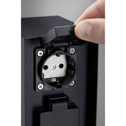 Stâlp de exterior cu prize RIO 2Z SCHUKO 230V IP44 Paulmann 94657