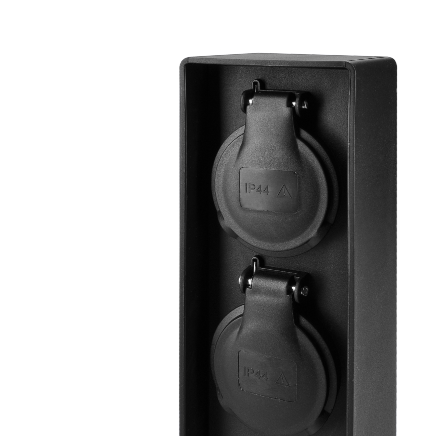 Stâlp de exterior cu prize 2Z 230V IP44