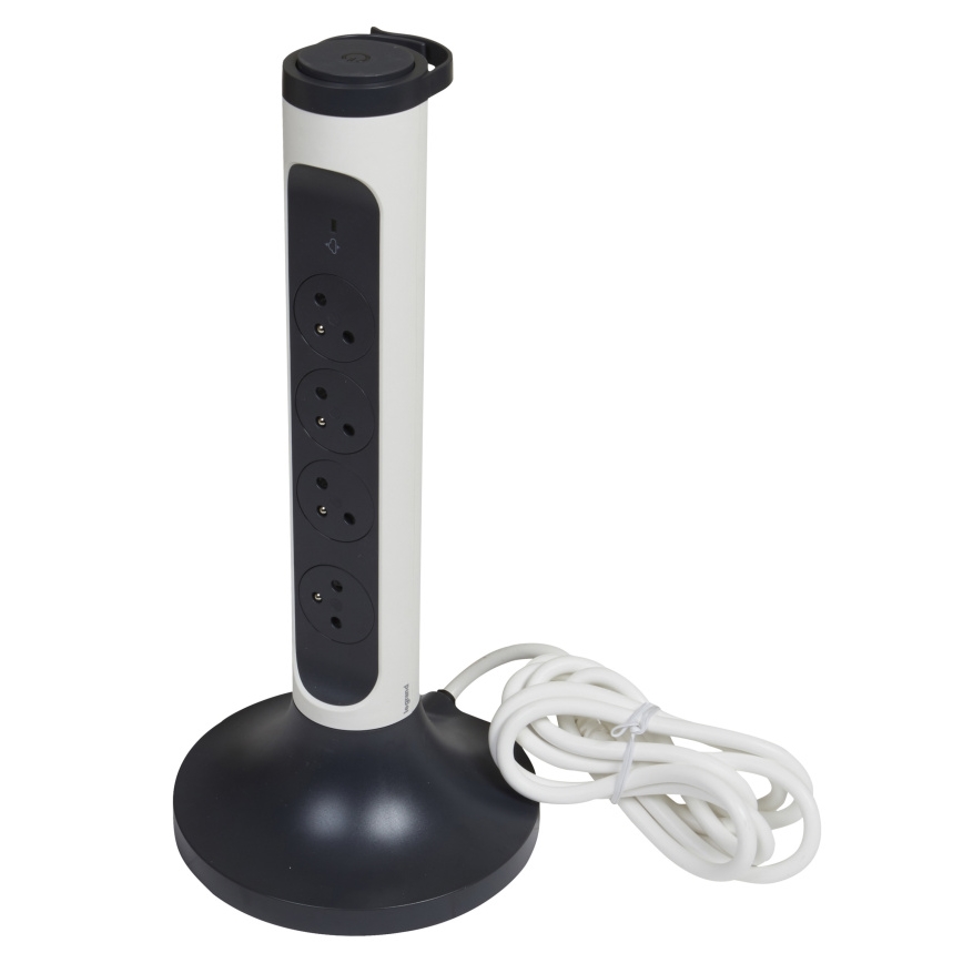 Stâlp de prize 230V/16A, 4x2P+T 2m Legrand 049410