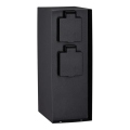 Stâlp de prize de exterior cu senzor crepuscular Paulmann 94315 RIO 3Z 230V IP44