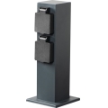 Stâlp de prize de exterior NASTO 2Z tip E 230V IP44 antracit