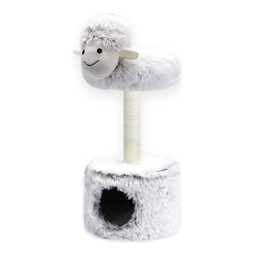 Stâlp de zgâriat pentru pisici Nobleza 67x34 cm oaie