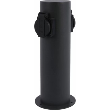 Stâlp exterior cu priză dublă ELEKTRI 230V IP44