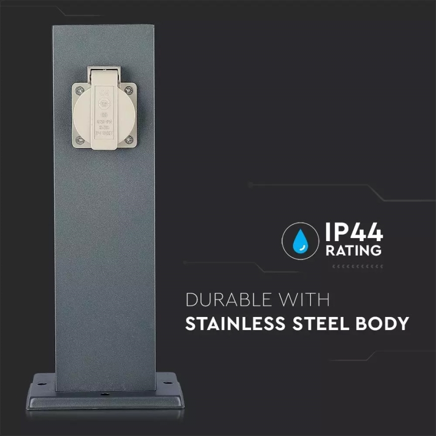 Stâlp prize exterior 2Z 230V IP44