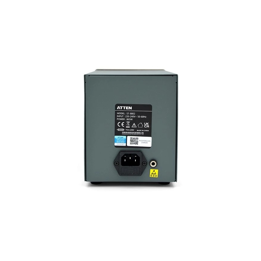 Stație combinată de aer cald și de lipit cu ecran LCD 800W/230V