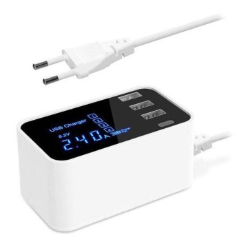 Stație de încărcare 3xUSB A + 1xUSB C