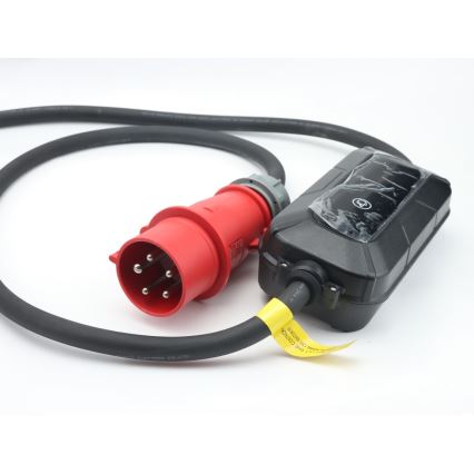 Stație de încărcare EV de voiaj pentru mașini electrice FAST c.a. Type 2 16A/380V 11kW + fișă 230V, 3,7kW 5m + carcasă