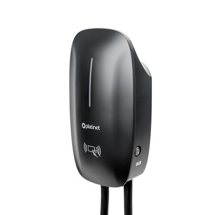 Stație de încărcare pentru autovehicule electrice, tip 2, cablu 7 m, 22 kW, 32 A, IP54, compatibilă cu Tuya