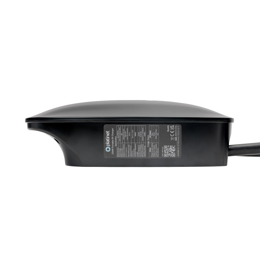 Stație de încărcare pentru autovehicule electrice, tip 2, cablu 7 m, 22 kW, 32 A, IP54, compatibilă cu Tuya
