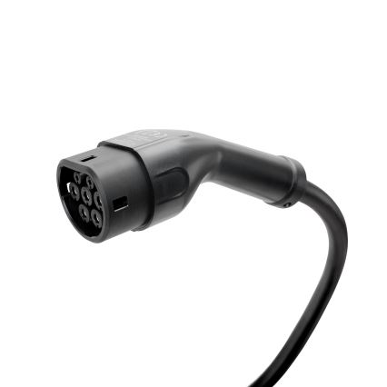 Stație de încărcare pentru autovehicule electrice, tip 2, cablu 7 m, 22 kW, 32 A, IP54, compatibilă cu Tuya