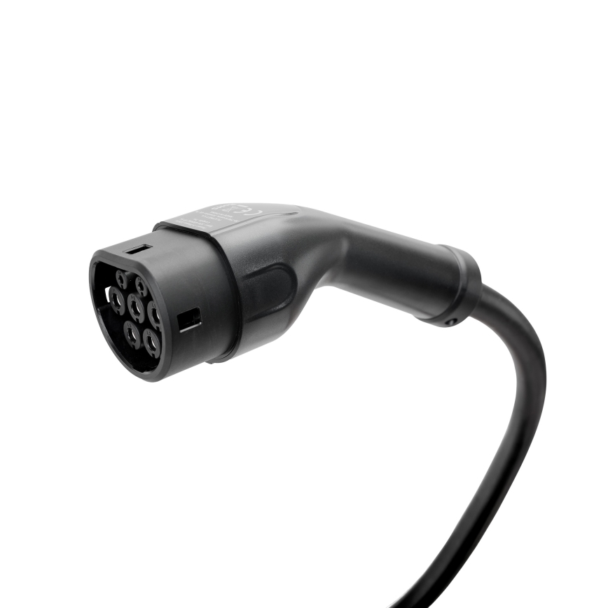 Stație de încărcare pentru autovehicule electrice, tip 2, cablu 7 m, 22 kW, 32 A, IP54, compatibilă cu Tuya