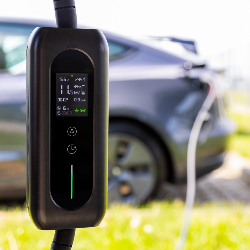 Stație de încărcare pentru mașini electrice tip 2 5 m 22kW 32A IP54 Tuya