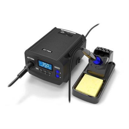 Stație de lipit cu afișaj LCD, 65 W, 230 V