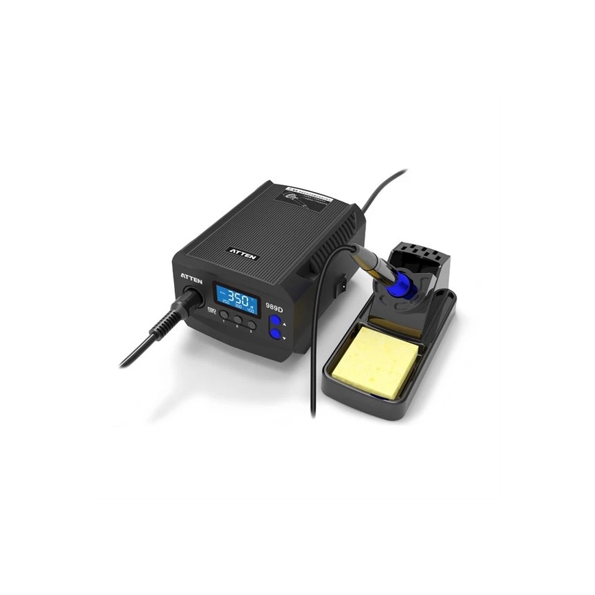 Stație de lipit cu afișaj LCD, 65 W, 230 V