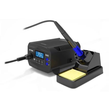 Stație de lipit cu afișaj LCD, 65 W, 230 V