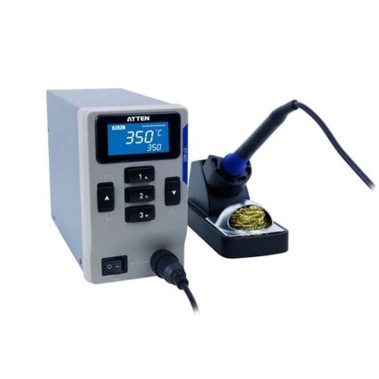 Stație de lipit cu afișaj LCD, 65 W, 230 V