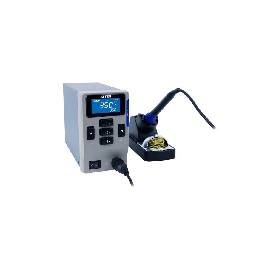 Stație de lipit cu afișaj LCD, 65 W, 230 V