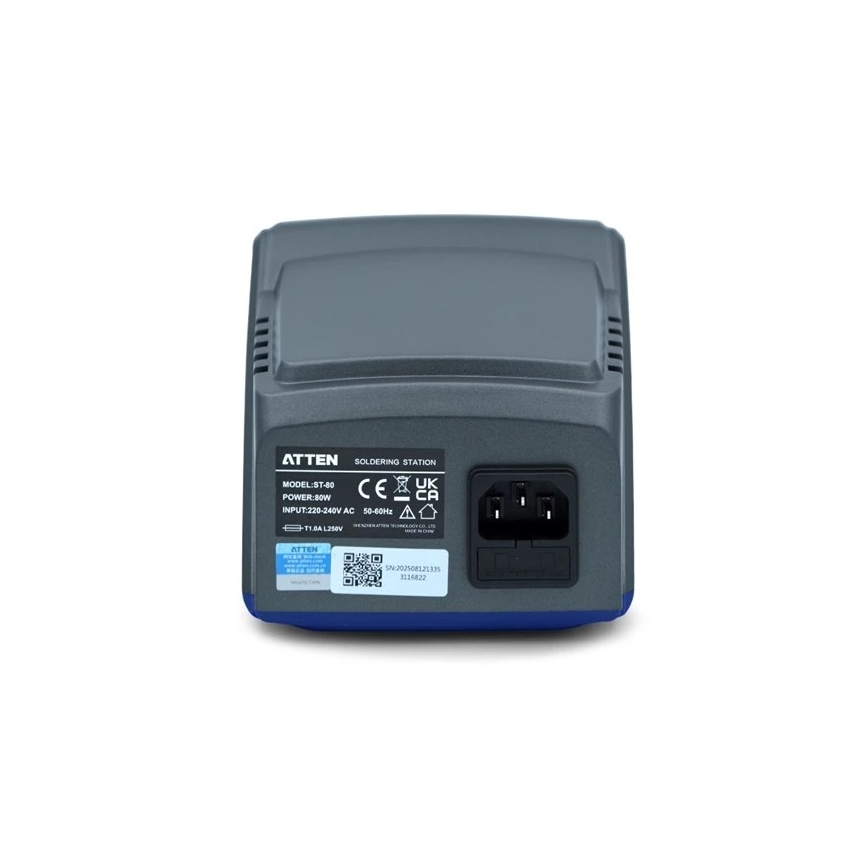 Stație de lipit cu afișaj LCD 80W/230V