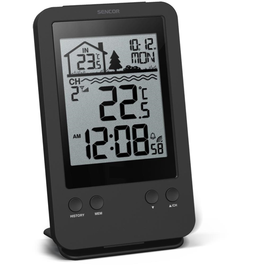 Stație de măsurare cu senzor plutitor fără fir pentru piscină Sencor 2xAA + 2xAA IPX7