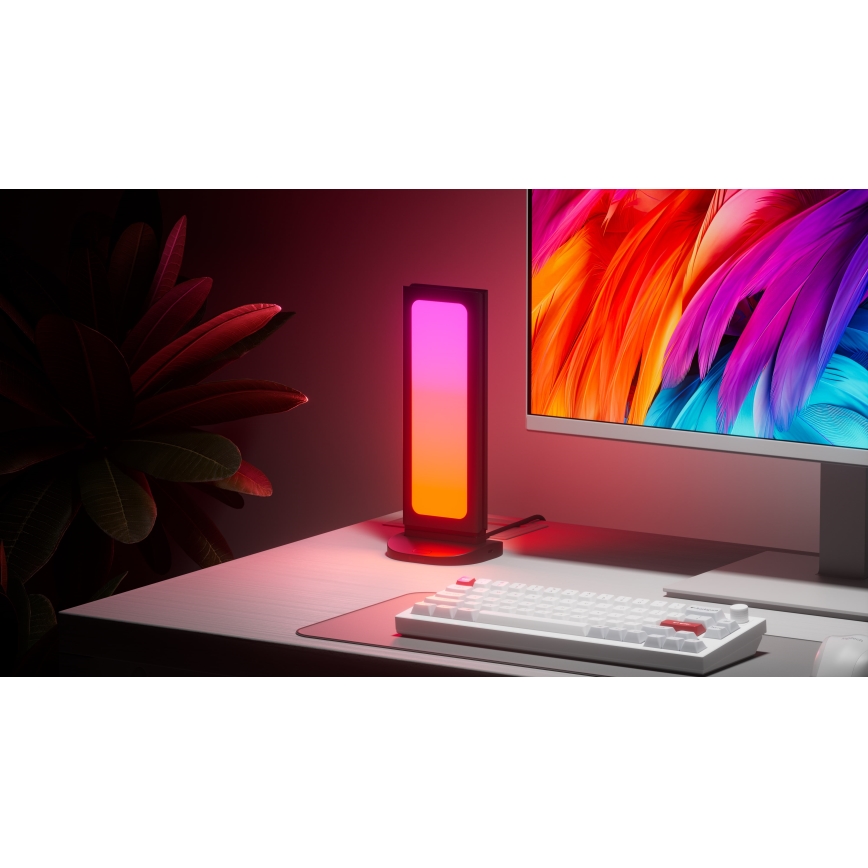 Stație LED RGBIC dimabilă de încărcare de masă Nanoleaf 5V 2700-6500K black