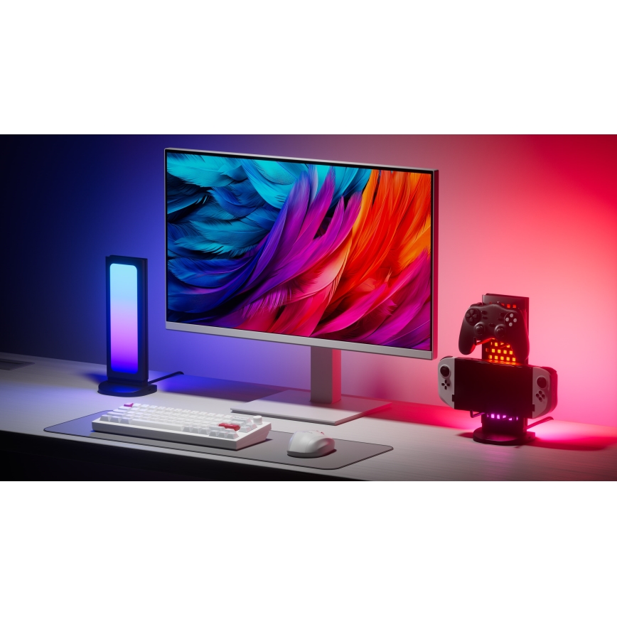 Stație LED RGBIC dimabilă de încărcare de masă Nanoleaf 5V 2700-6500K black