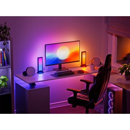 Stație LED RGBIC dimabilă de încărcare de masă Nanoleaf 5V 2700-6500K black