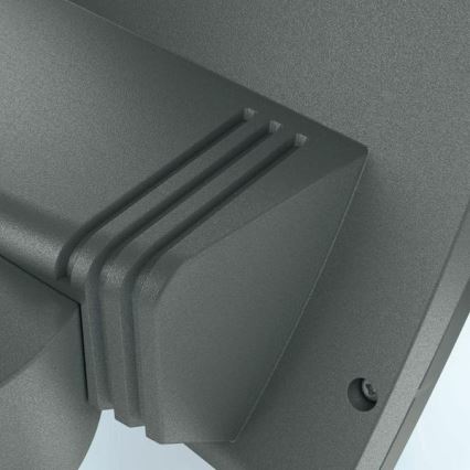 Steinel 012076 - Corp de iluminat perete exterior senzor XLED curved LED/10,5W/230V