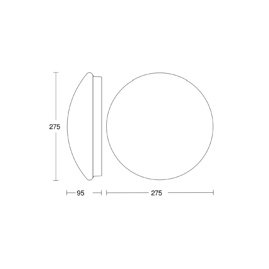 STEINEL 035105 - LED Corp de iluminat baie RS 16 LED G LED/9,5W/230V