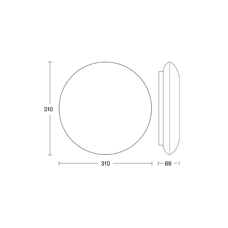 Steinel 035440 - LED Lampă exterior cu senzor QUATTRO LED/10W/230V IP54