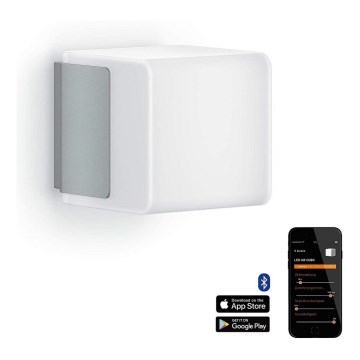 Steinel 055523 - LED Lampă exterior cu senzor L 835 LED/9,5W/230V IP44 argintiu