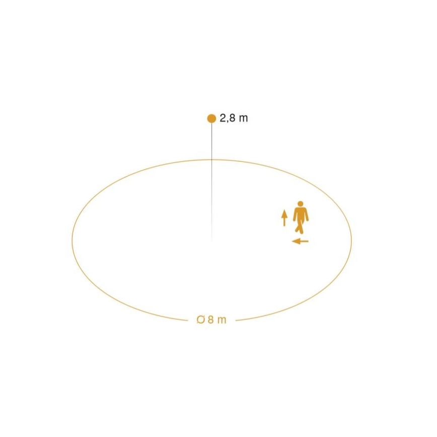 Steinel 056063 - LED Lampă exterior cu senzor RS PRO LED/9,5W/230V IP54