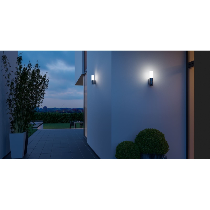 Steinel 065287 - LED Lampă exterior cu senzor L 605 LED/9,5W/230V IP44 antracit