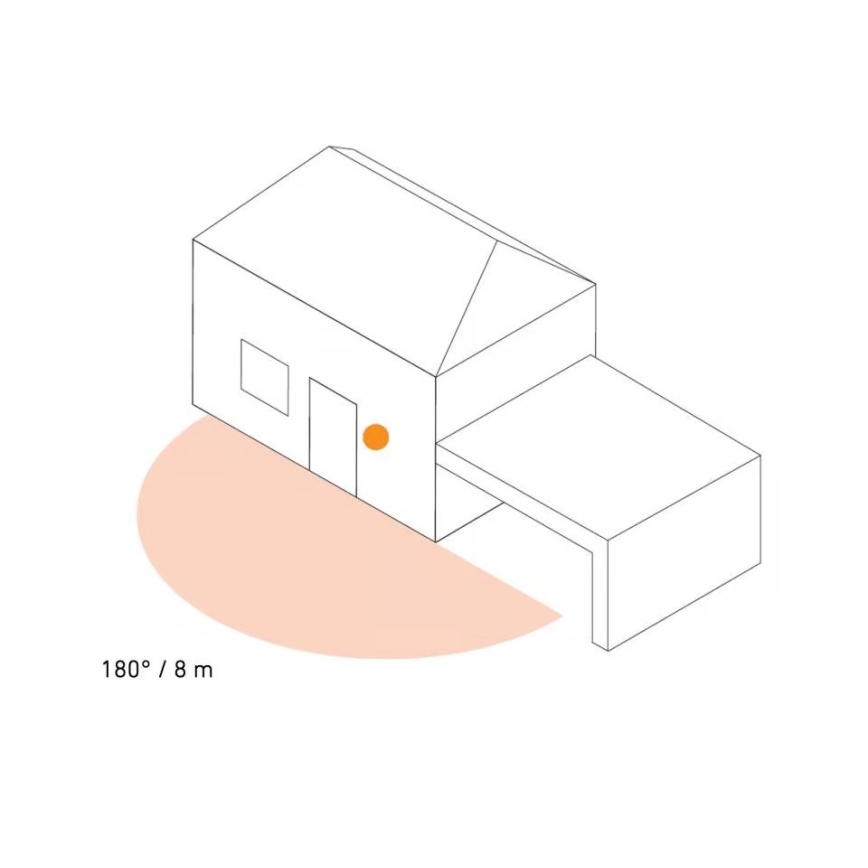 Steinel 087739 - Aplica de perete LED pentru exterior cu senzor 2xGU10/14,5W/230V L 940SC IP44