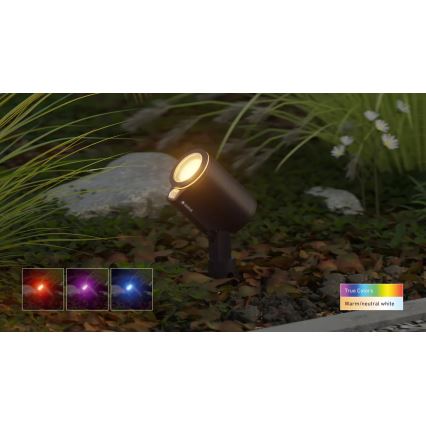 Steinel 089351 - Lampă LED RGBW de exterior, 7,9 W, 24 V, IP65