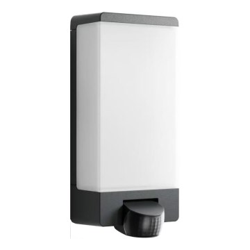 Steinel 094263 - Placă pentru număr de casă cu senzor 1xE27/15W/230V L 14 S IP44