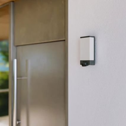 Steinel 094263 - Placă pentru număr de casă cu senzor 1xE27/15W/230V L 14 S IP44