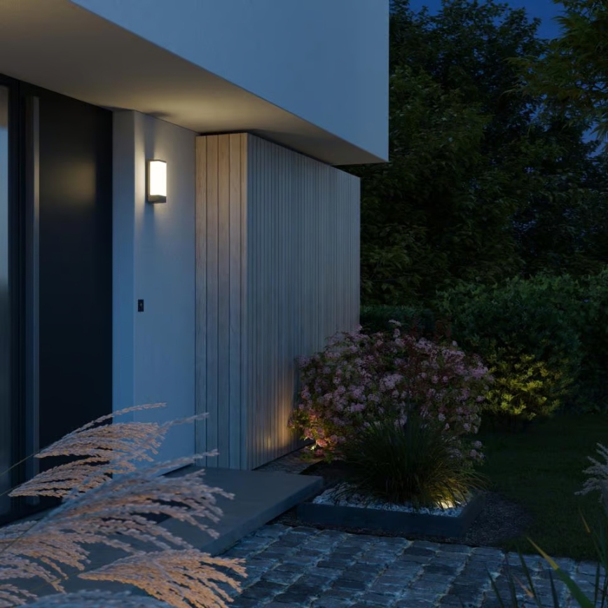 Steinel 094270 - Aplică de perete pentru exterior 1xE27/15W/230V L 14 IP44