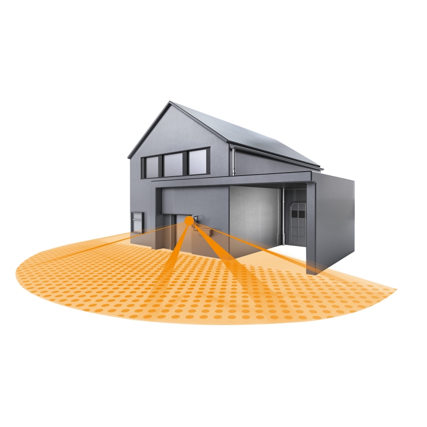 STEINEL 603113 - Senzor de mișcare exterior IS 180-2 negru IP54