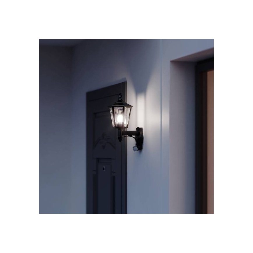 Steinel 617813 - Exterior senzor Corp de iluminat perete L 15 1xE27/60W/230V