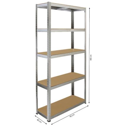 Stelaj de depozitare Fieldmann 180x90x40 cm