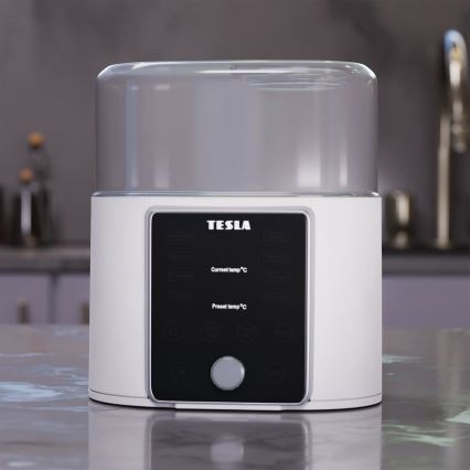 Sterilizator de biberoane și încălzitor de alimente pentru bebeluși TESLA Smart 200W/230V