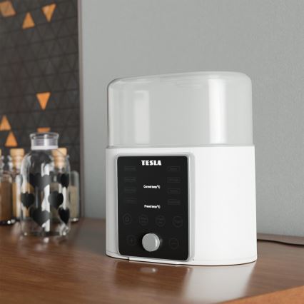 Sterilizator de biberoane și încălzitor de alimente pentru bebeluși TESLA Smart 200W/230V