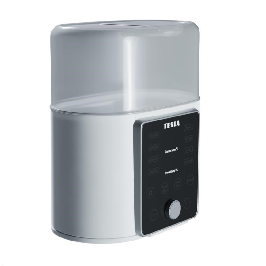Sterilizator de biberoane și încălzitor de alimente pentru bebeluși TESLA Smart 200W/230V