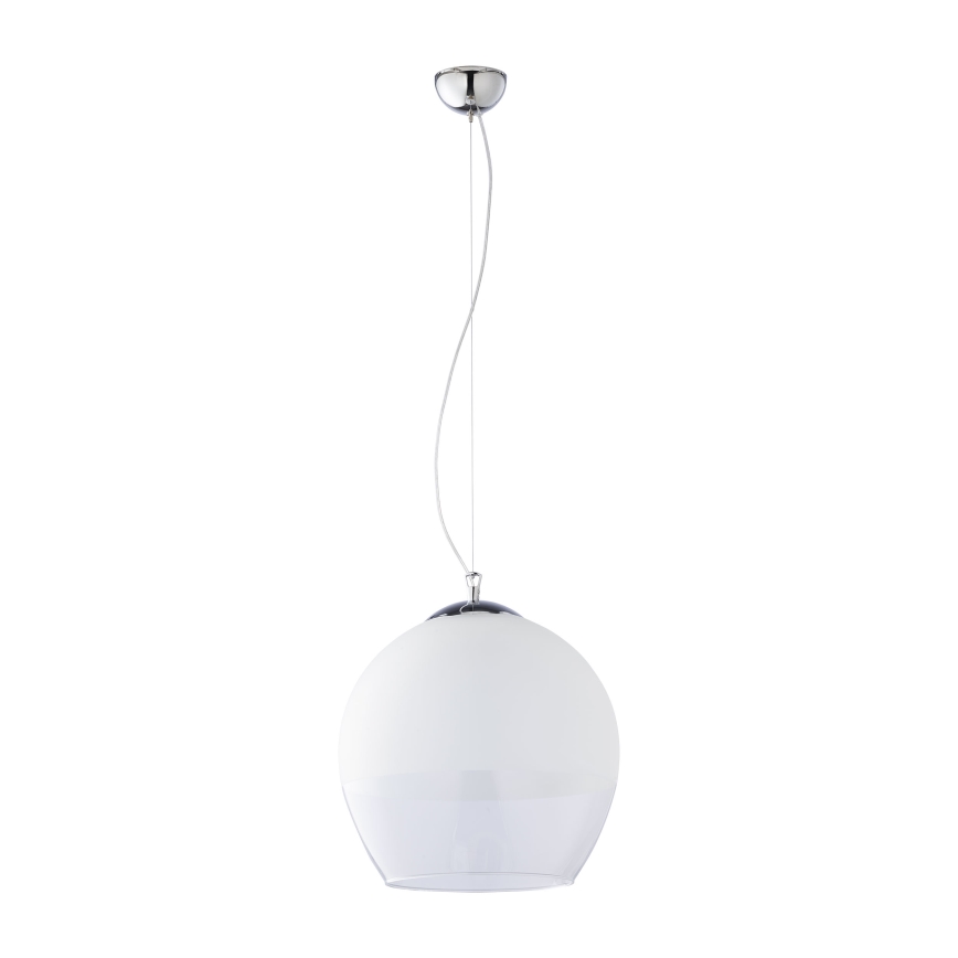 Sticlă de rezervă pentru candelabrul KULA E27, diametru 38 cm, albă/transparentă