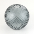 Sticlă de rezervă pentru candelabrul și corpul de iluminat de perete DEVON E27, diametru 18 cm, gri fumuriu