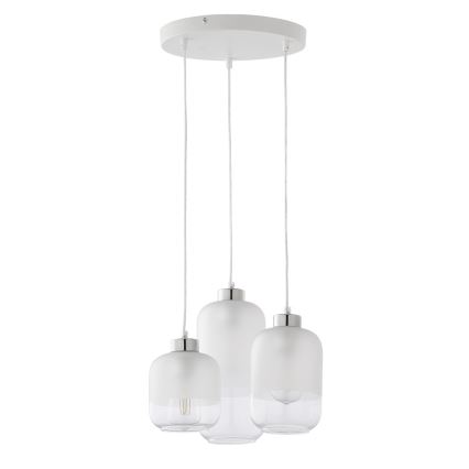 Sticlă de rezervă pentru lustra MARCO E27, Ø 14 cm, alb/transparent