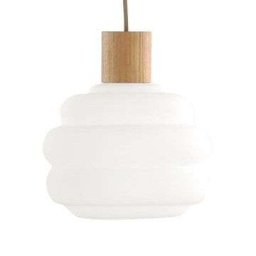 Sticlă de rezervă pentru lustră MELIA E27, Ø 20 cm, albă